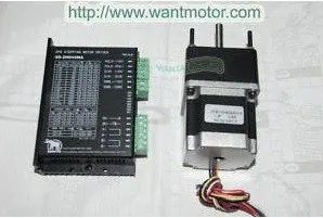Хорошее качество! Шаговый двигатель Wantai Nema 23 57BYGH402AG15 с передаточным числом 15:1 +