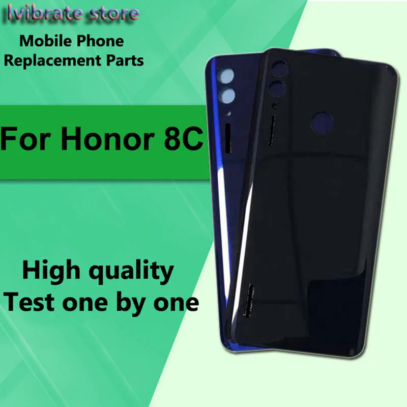

100%New Battery Back Rear Cover Door Housing For Huawei Honor 8C 8 C Battery Cover Honor8C 6.26" back shell Replacement