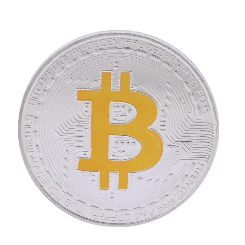 Бронзовый физический Биткоин Casascius Бит монета BTC с футляром подарок
