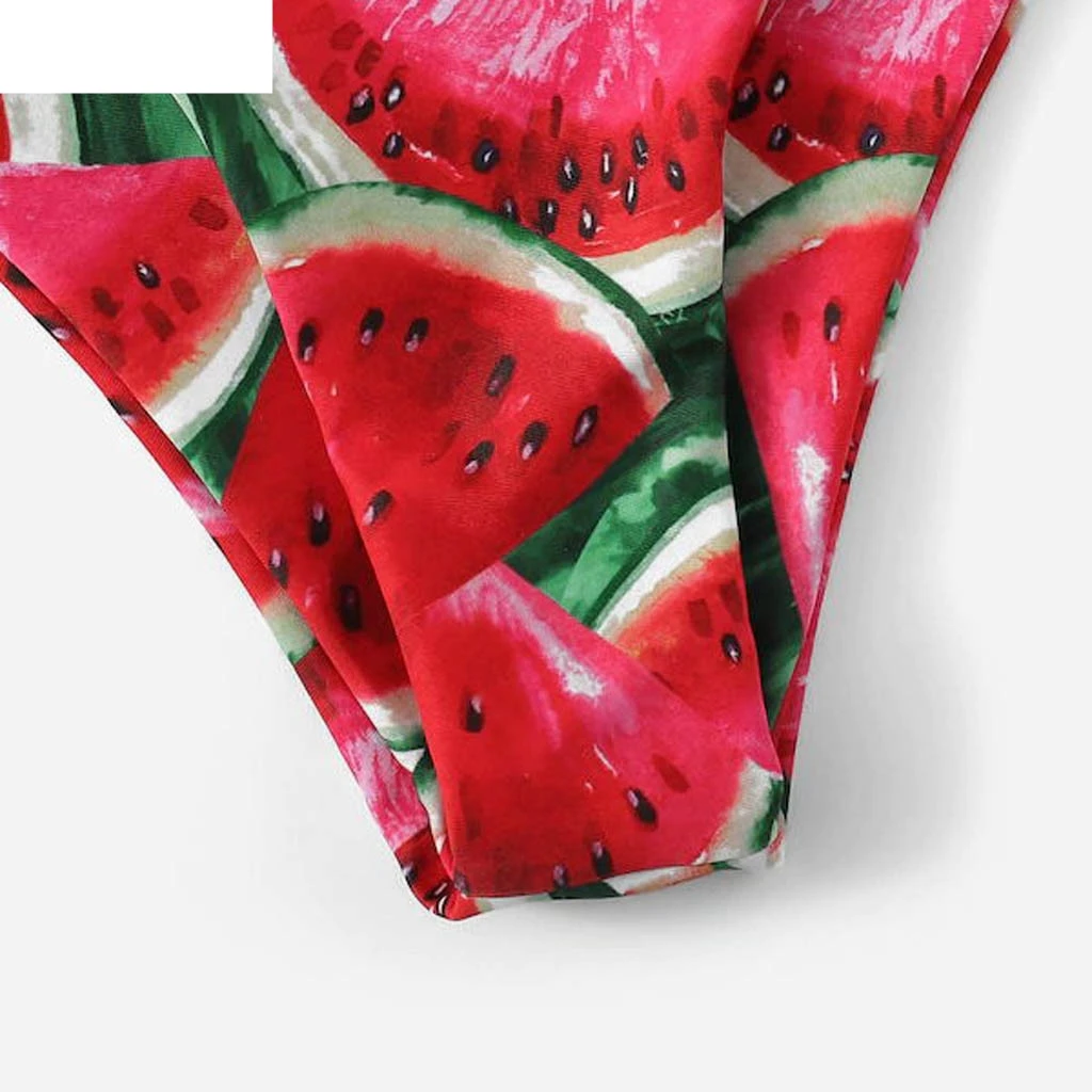 JAYCOSIN летний женский пляжный костюм купальник из двух предметов с принтом бикини