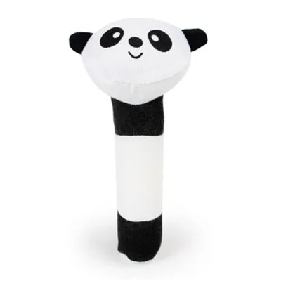 Panda Мультяшная собака жевание Plush плюшевый жираф Свинья-кролик панда писклявый звук игрушки аксессуары для домашних животных, собак - Цвет: Panda