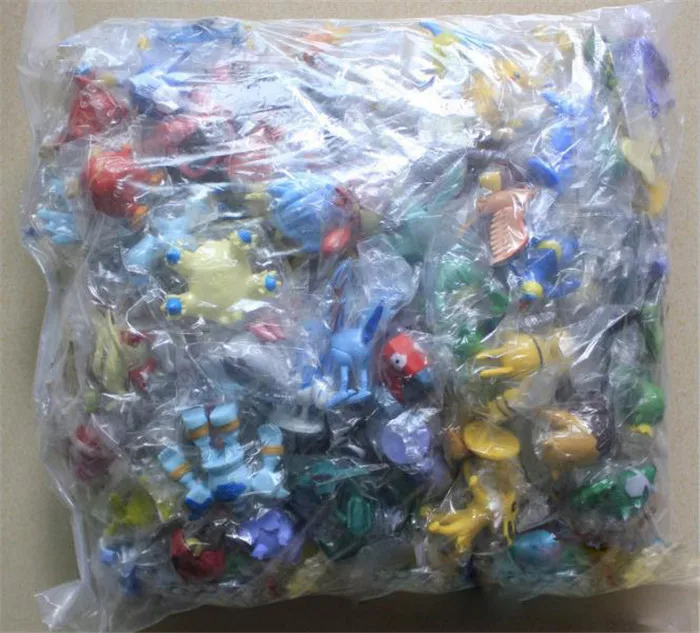 24 шт./компл. милые мини фигурки Pokeball Пикачу модель монстра случайные Brinquedos