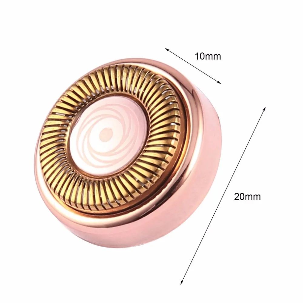 Для женщин Электрический лицо волос Эпилятор лезвие глав удаления бритвы лица