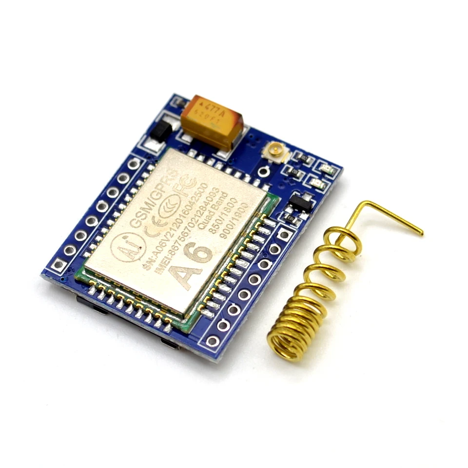 A6 Mini GPRS GSM модуль SMS плата разработки голоса Беспроводная передача данных Super SIM800L |