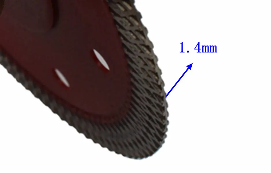D125x1.4x10x22.23mm супер тонкий 5 дюймов Лезвие дисковой пилы для резки Grantie Фарфор Керамика