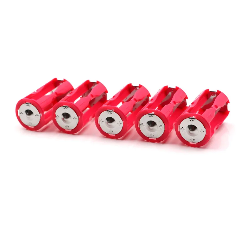 10 pcs/lot 4 x AAA To c size Type Battery connector C battery adaptor Adapter Case Converter Switcher Holder In Parallel |