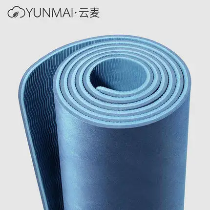 XIAOMI YUNMAI 6 мм двухсторонний нескользящий коврик для йоги демпфирующий