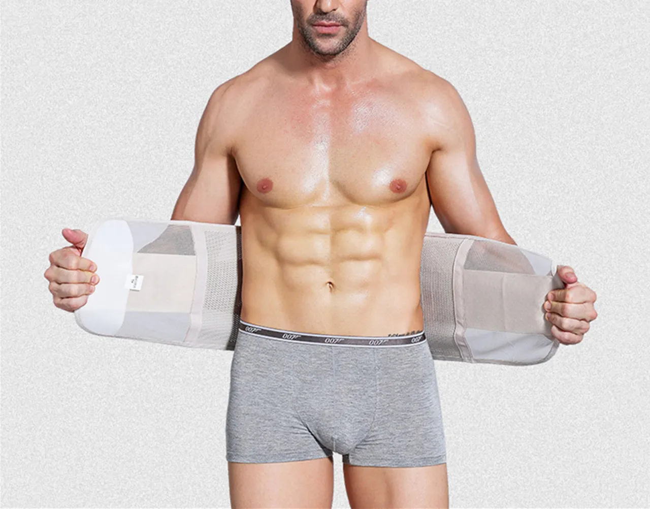 Мужской Женский Триммер для похудения Пояс тела потеря веса Талия живота