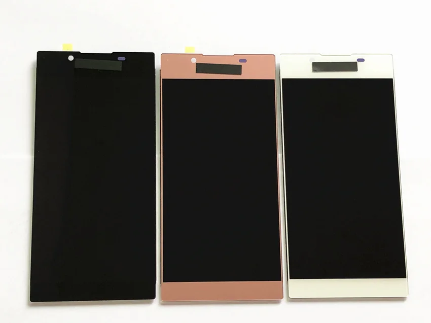 Полностью 5,5 дюймовый ЖК-дисплей для sony Xperia L1 G3312 сенсорный экран дигитайзер Сенсорная панель в сборе G3311 G3313 рамка