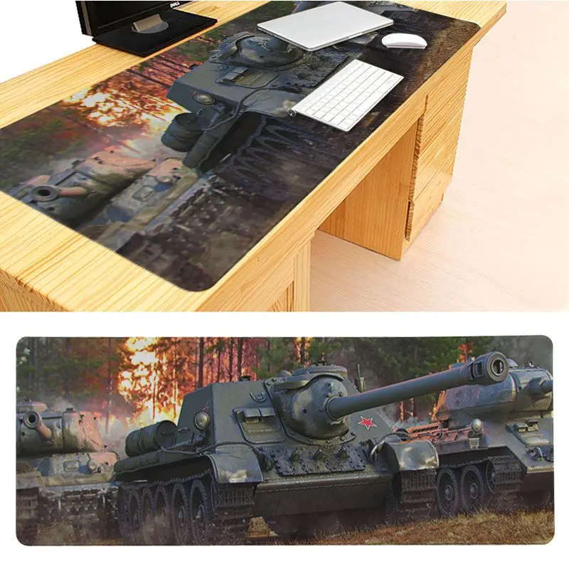 30x70cm Игровая клавиатура MaiYaCa World of Tanks, игровые коврики для мыши размером 30x90x0,2 см, игровые коврики для мыши - Цвет: 30x70cm
