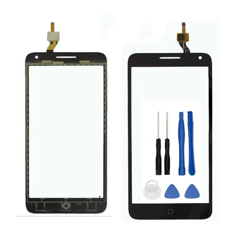 Vannego сенсорный экран дигитайзер Переднее стекло Замена для Alcatel One Touch Pop 3 5 OT5025 5025D
