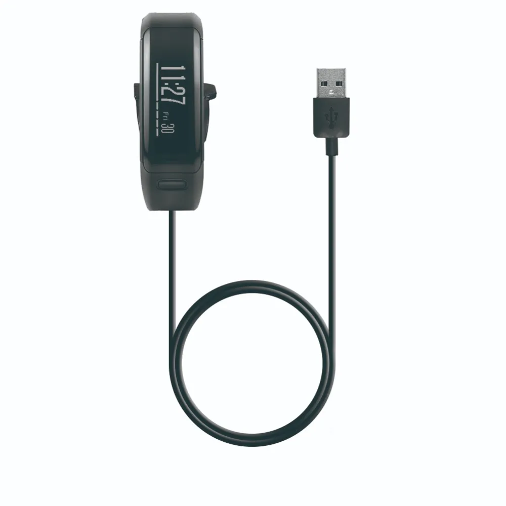 Usb кабель для зарядки Garmin Vivosmart HR+ браслет 100 см зарядное устройство для синхронизации Garmin Vivosmart HR фитнес-браслет трекер