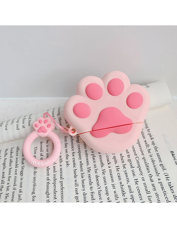 GlamPhoneCase милый кошачий коготь Airpods1/2 поколение защитный чехол Apple беспроводная