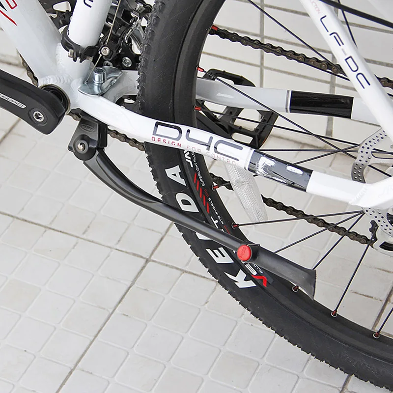 Сплав MTB велосипедный велосипед подножка стояночные стеллажи велосипедная Опора ножная боковая стойка ножная Скоба 24 ''-27,5'' регулируемые Аксессуары для велосипеда