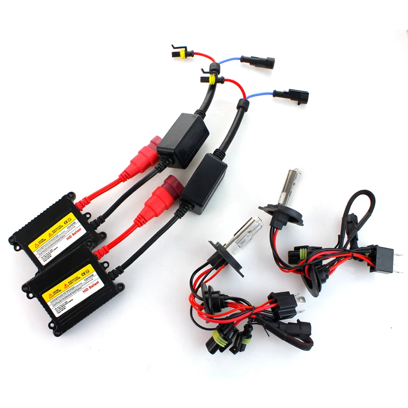 Ксеноновые H7 35 Вт AC тонкий балласт комплект HID ксеноновые лампы накаливания 12 В H1