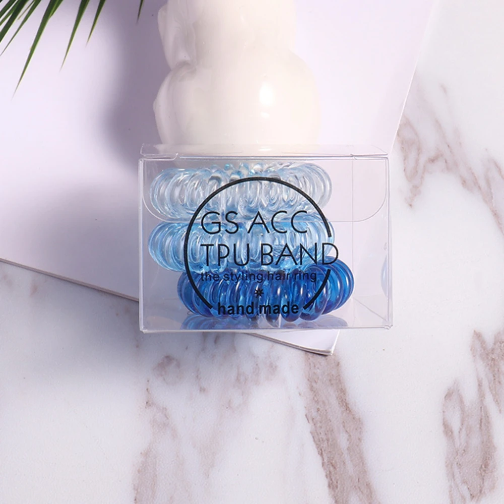 3 шт./коркор. женские резинки для волос с коробкой резинка девушек аксессуары