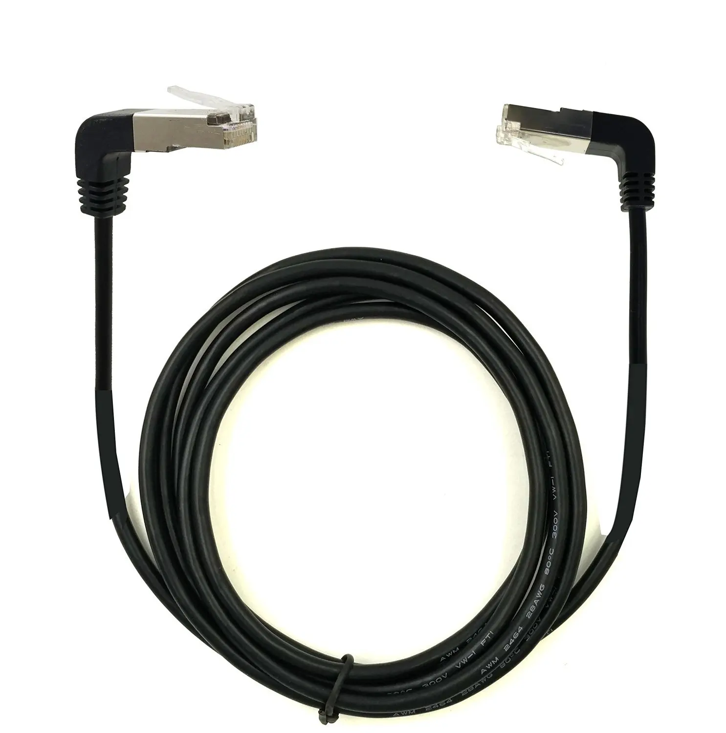 3 м RJ45 вверх папа к вниз 90 градусов Cat 5 Ethernet кабель шнур (верхний штекер) |