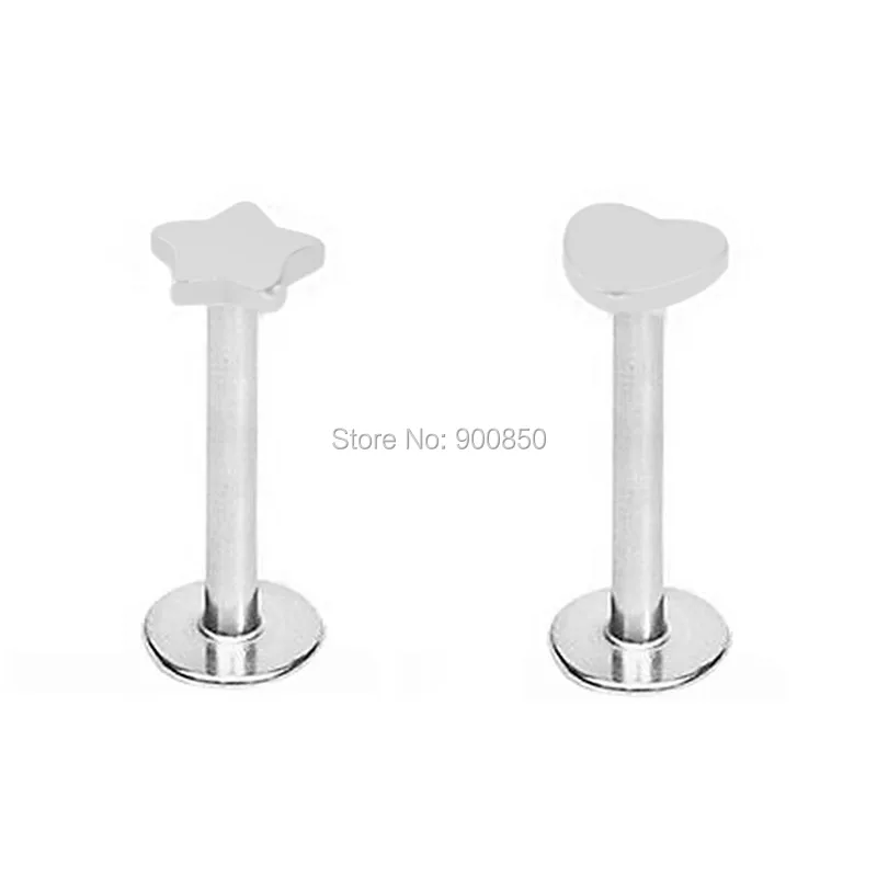 1 шт. модная губная серьга из нержавеющей стали Козелок Уха Кольцо 18G