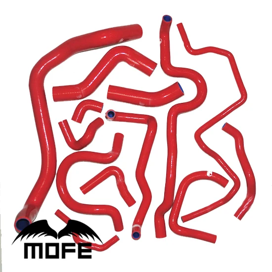 MOFE Racing 13 шт. оригинальный логотип Радиатор воды силиконовый хладагент шланг