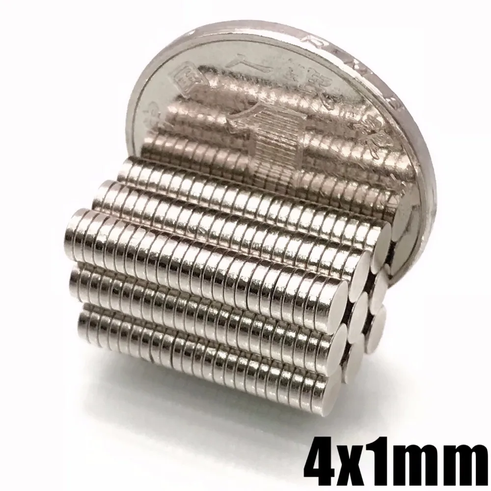 50 шт. 4x1 мм N35 очень сильные Craft мощные неодимовые магниты 4*1 редкоземельных магнит на холодильник 4x1