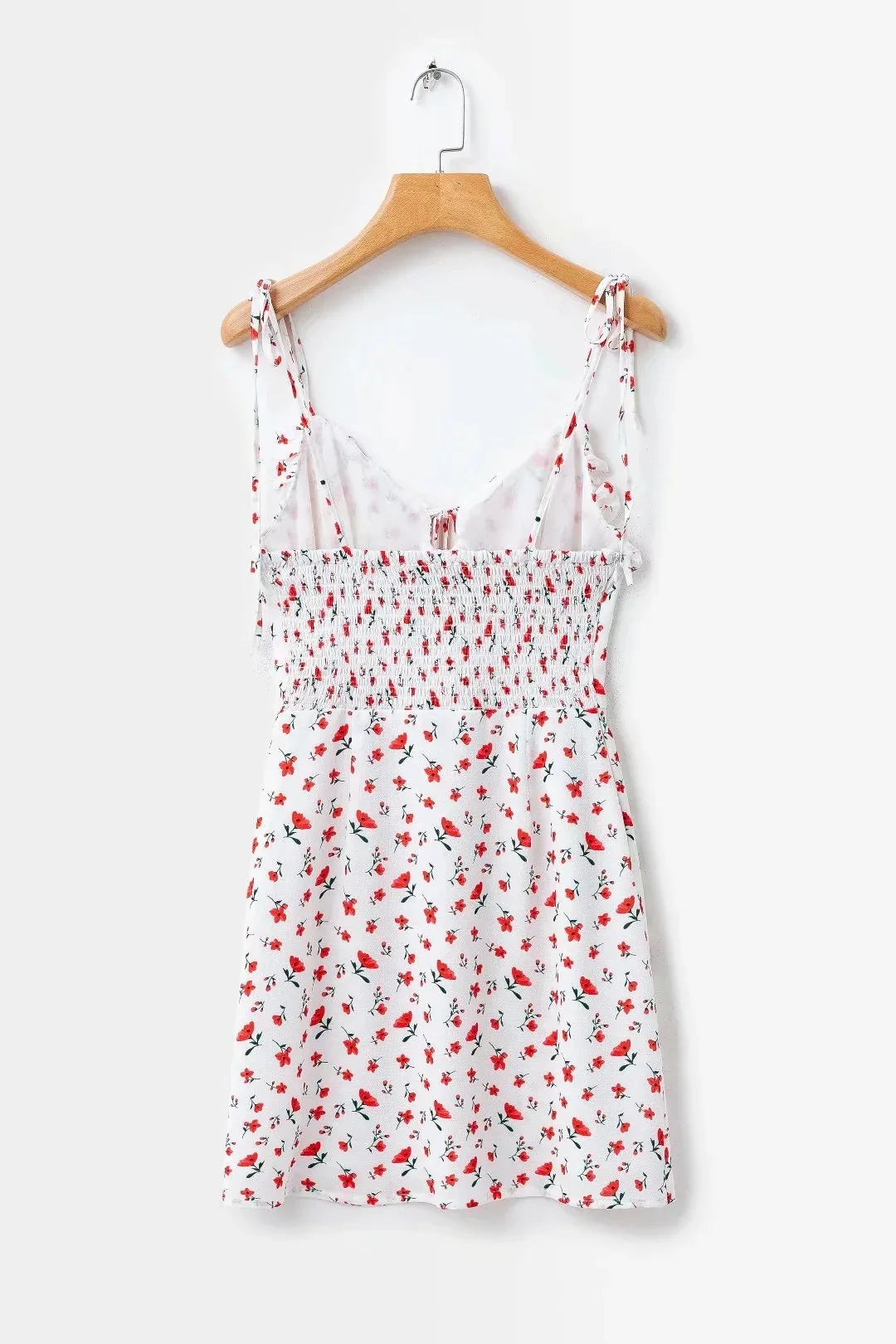 Женское шифоновое платье без рукавов с цветочным принтом Boho повседневное