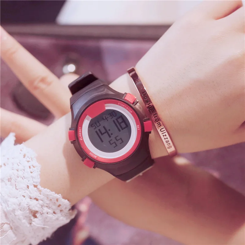 2018 модные женские часы для спорта на открытом воздухе цифровые военные армейские