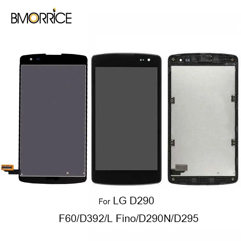 100% протестированный Оригинальный ЖК дисплей для LG Optimus F60 D390 L Fino D290 D290N D295