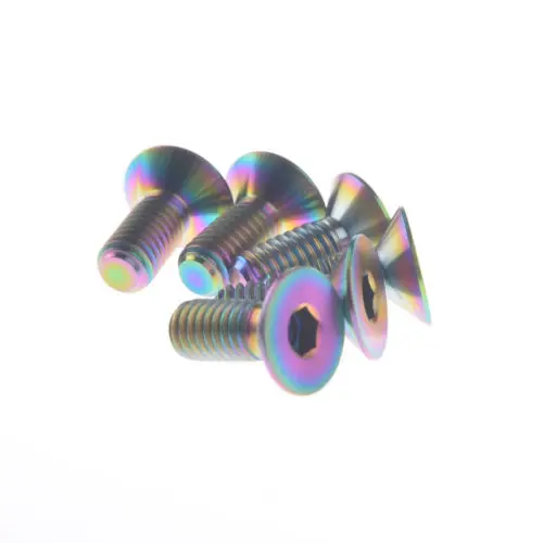 4 шт. титановые Ti m6x15мм шестигранные винты с потайной головкой|screw support|bolt eyebolt cap screw