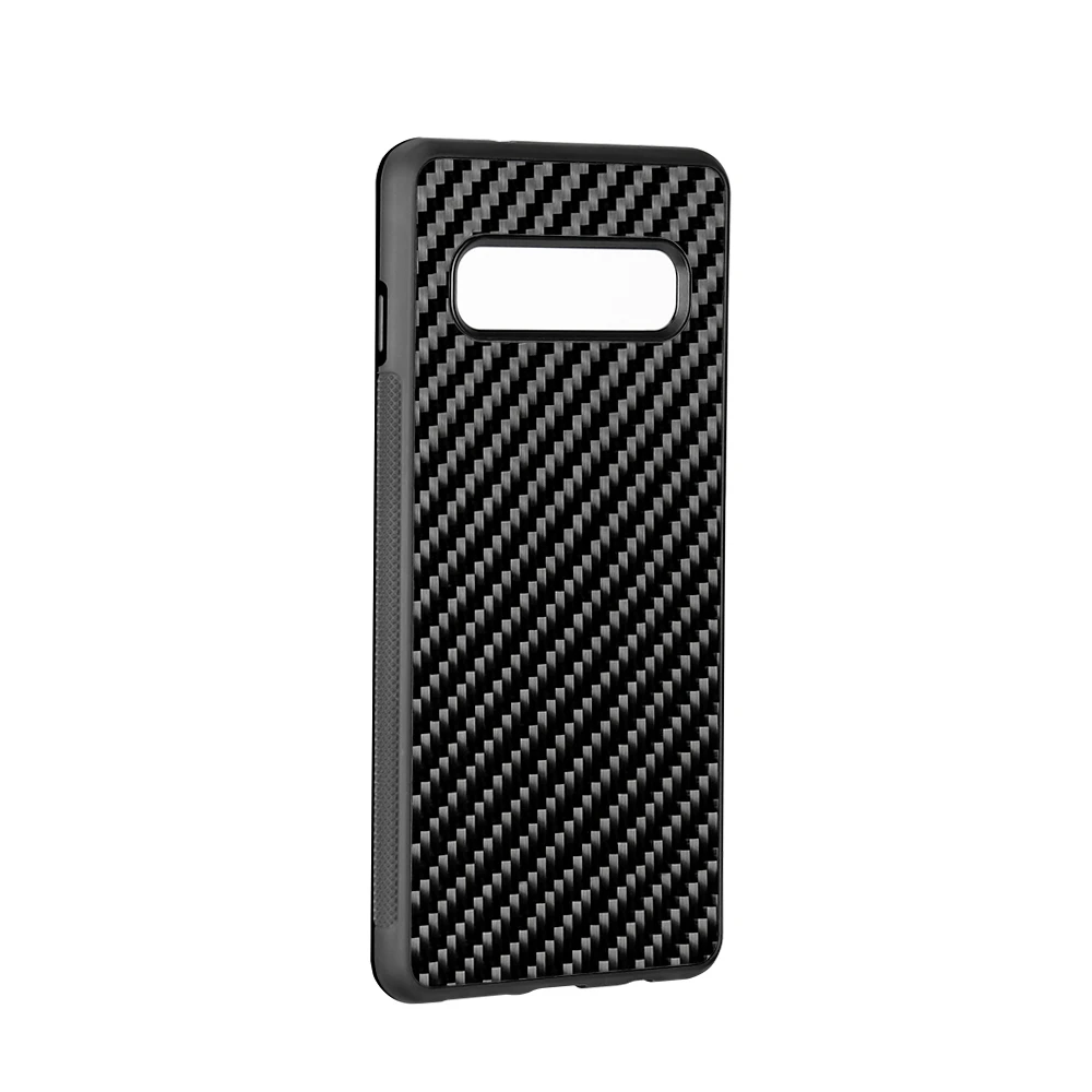 Чехол Mcase из углеродного волокна нескользящий чехол для Samsung S10 Plus Lite с узором