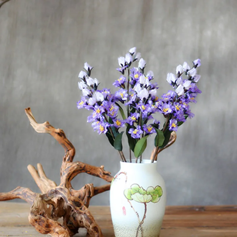 Одна деталь искусственный цветок филиал натуральные растительные ручной