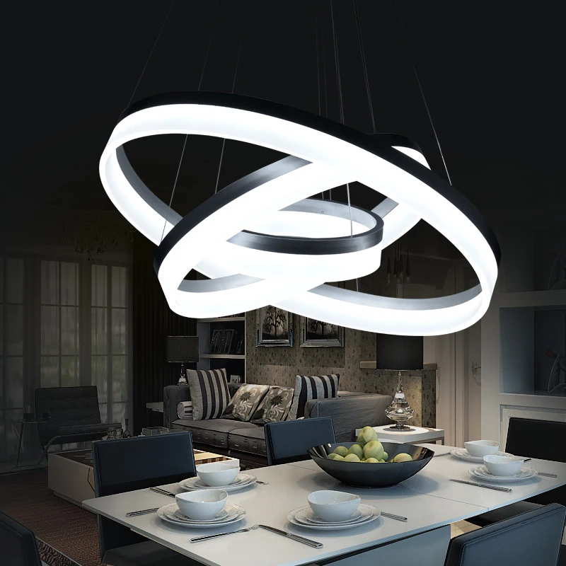 1/2/3 Acrylic LED Ceiling Light Home Living Room Bedroom Restaurant Chandelier Commercial Decorative Lighting lamp | Освещение