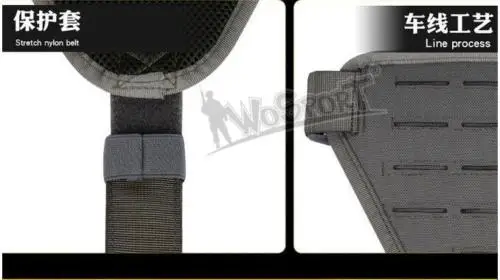 MOLLE тактическая быстросъемная Лазерная платформа для пейнтбола страйкбол