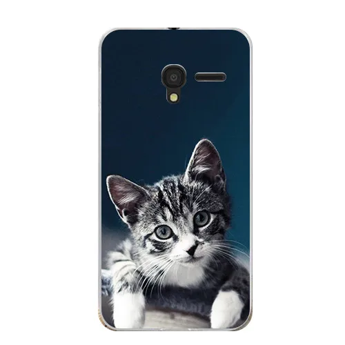 Супер мультяшный узор чехол для ALCATEL One Touch Pixi 3 4 5 &quot5017 5019 5019D мягкий силиконовый
