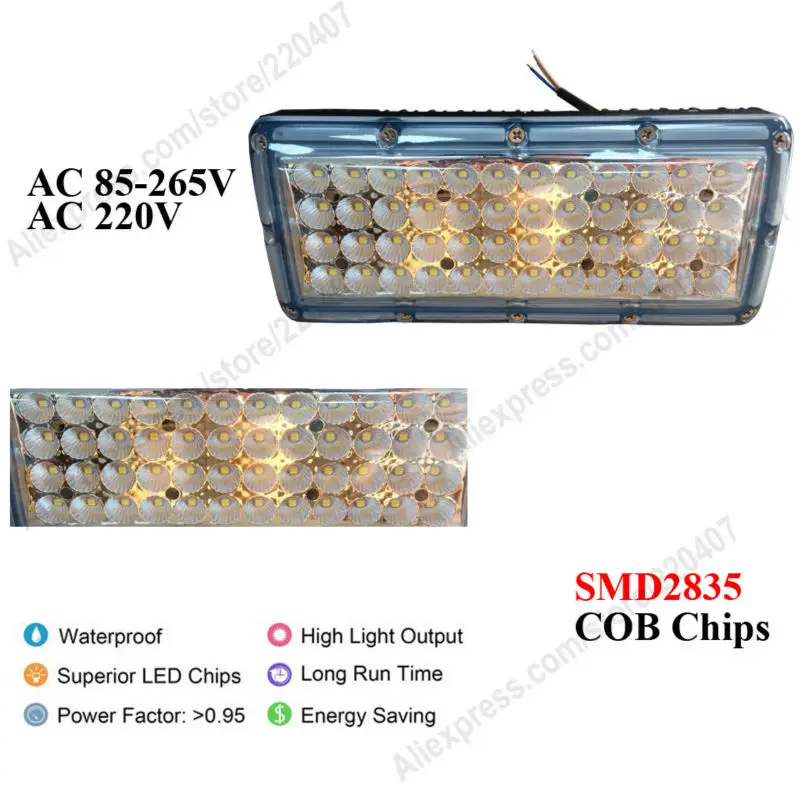 Светодиодный прожектор 50 Вт 220 100 150 200 300 400 SMD2835|led flood light|flood light 50wled 50w |