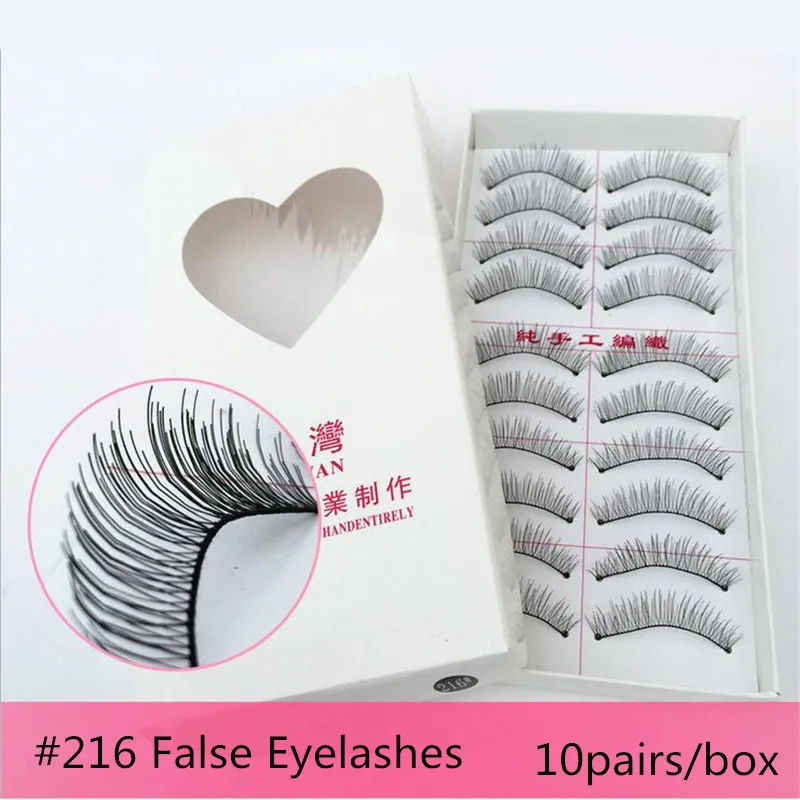 KESMALL 10 пар натуральные длинные накладные ресницы инструменты для макияжа