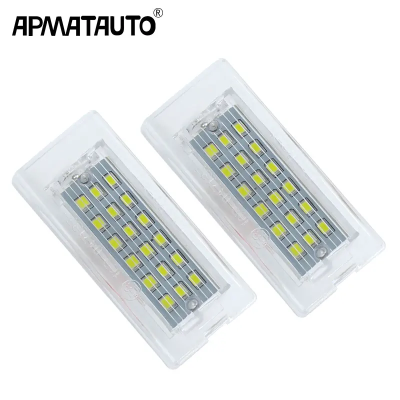 Apmatauto 2 шт. белые светодиодные с CANbus номерной знак светильник лампа 18 SMD 3528 для BMW E53