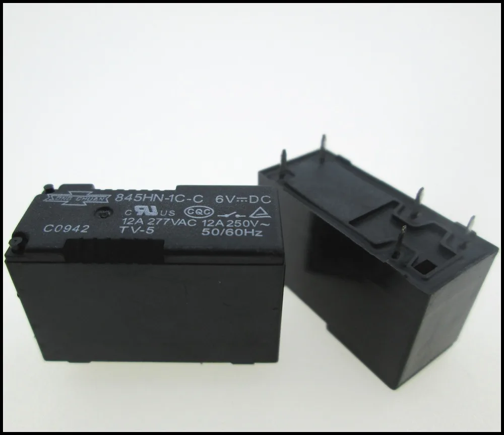 Лидер продаж новое реле 845HN 1C S 6VDC 845hn 1c 6vdc C 845HN1CC 6v 6V 5pin 5 шт./лот|6vdc relay|6v relayrelay |