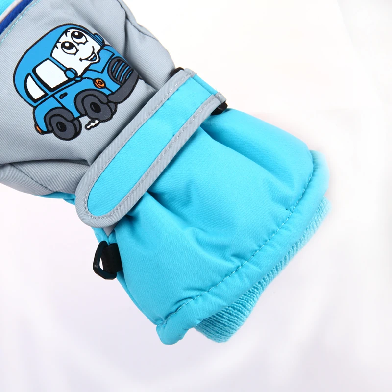 Детские Водонепроницаемые перчатки для катания на лыжах и сноуборде дышащие