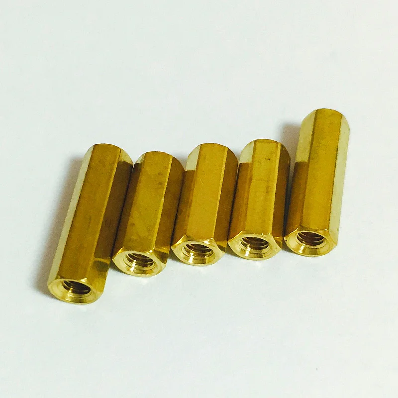 15 шт. шестигранная медная изолирующая Колонка M3 * 5/6...55 мм|m3 hex head|head flathead head |