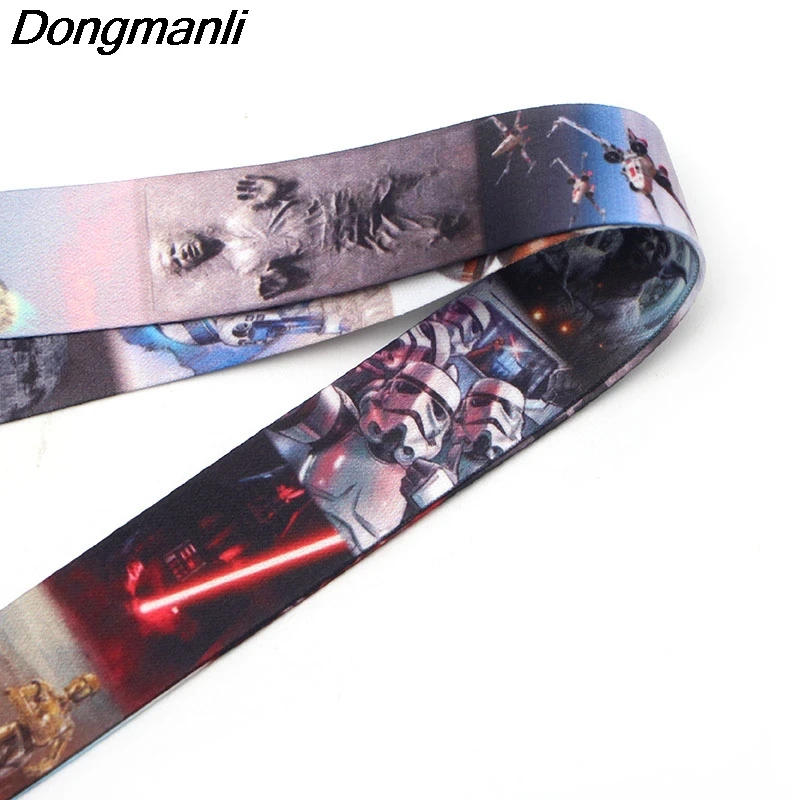 P1927 Dongmanli крутой Брелок Для Ключей Талреп Бейдж ID Lanyards/веревка для мобильного телефона/брелок для ключей на шею ремни ювелирные изделия