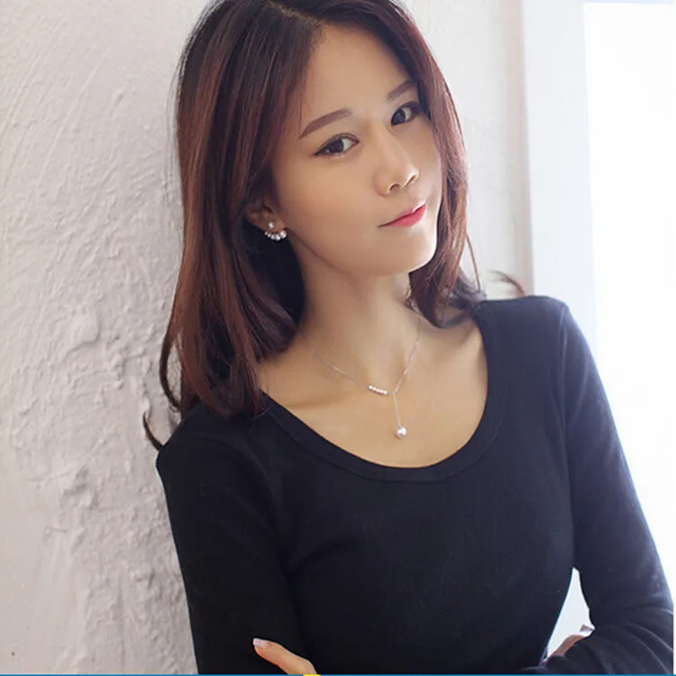 2020 Новое модное ожерелье регулируемые ювелирные изделия и кулон розовое золото