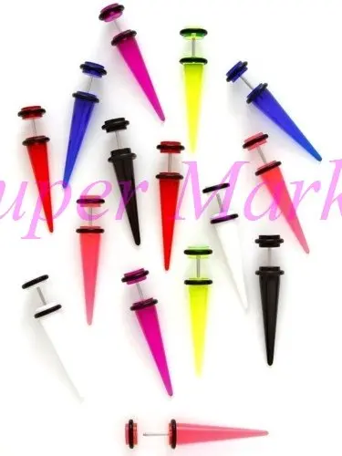 Новинка УФ поддельные ушные конусные жевательные расширители носилки вилки 8 мм 7