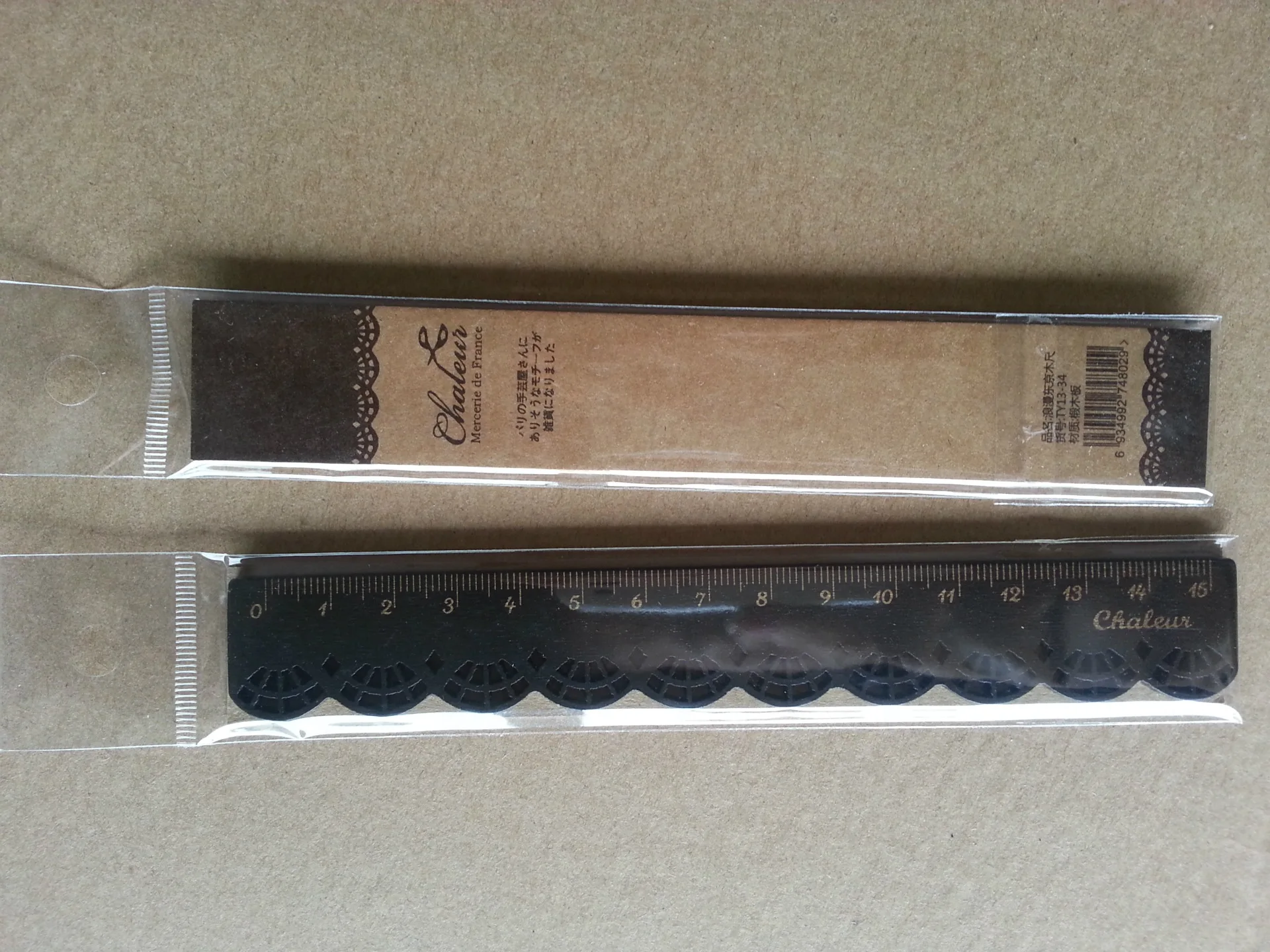 Линейка деревянная в винтажном стиле 3 шт.|Линейки| |