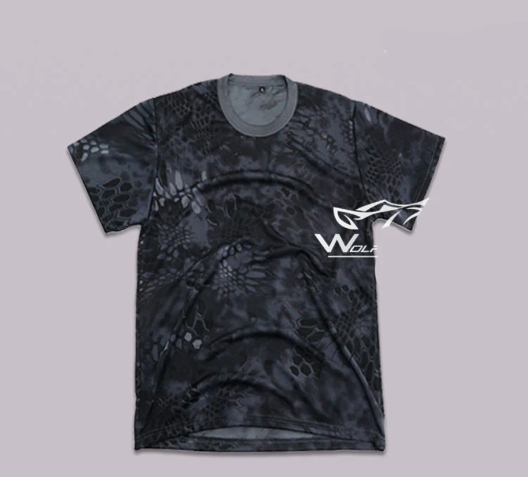 Мужская армейская тактическая футболка Chief Rapid Assault в стиле кривой криптек