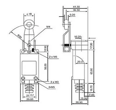 

1 Limit Switch TZ-8104 TZ8104 CNTD