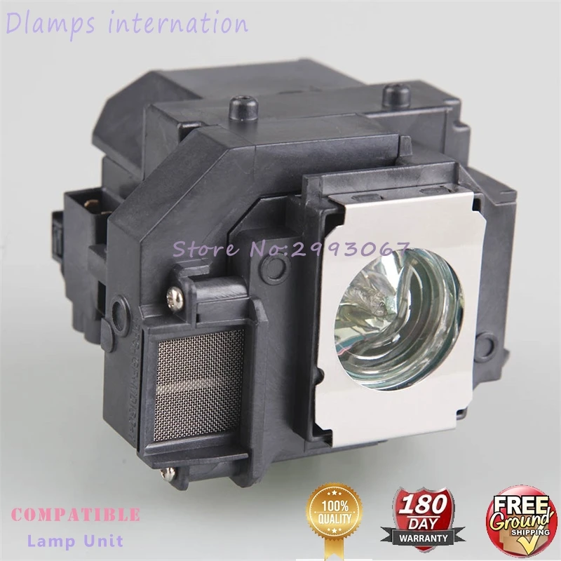 ELP58 ламповый модуль Подходит для EPSON EB X92 EX3200 EX5200 EX7200 PowerLite S9 VS200 1220 1260|epson elplp58|epson