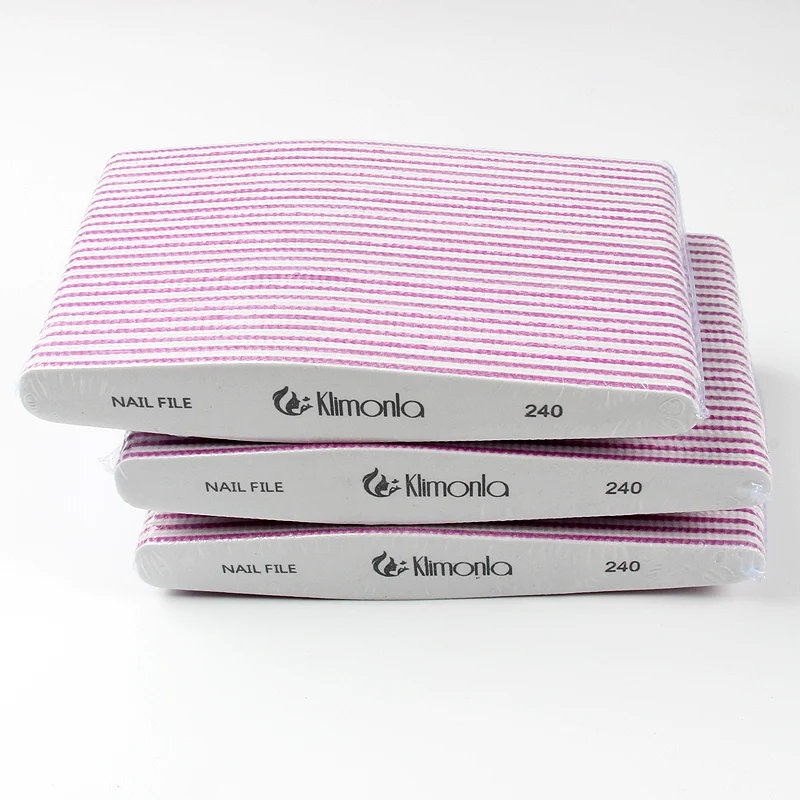 Пилочки для ногтей Zebra моющиеся двухсторонние пилочки 240/240 Грит полировки