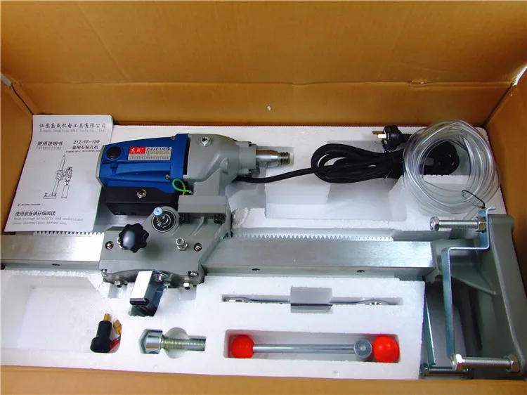 Алмазная дрель 130 мм с источником воды (вертикально) Электрический сердечник