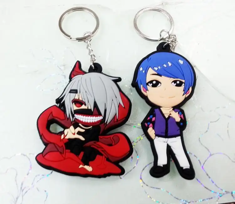 8 шт./лот Токийский Гуль Kaneki Ken Touka Kirishima Shuu Tsukiyama брелки из ПВХ|pvc figure|tokyo ghoultouka kirishima |