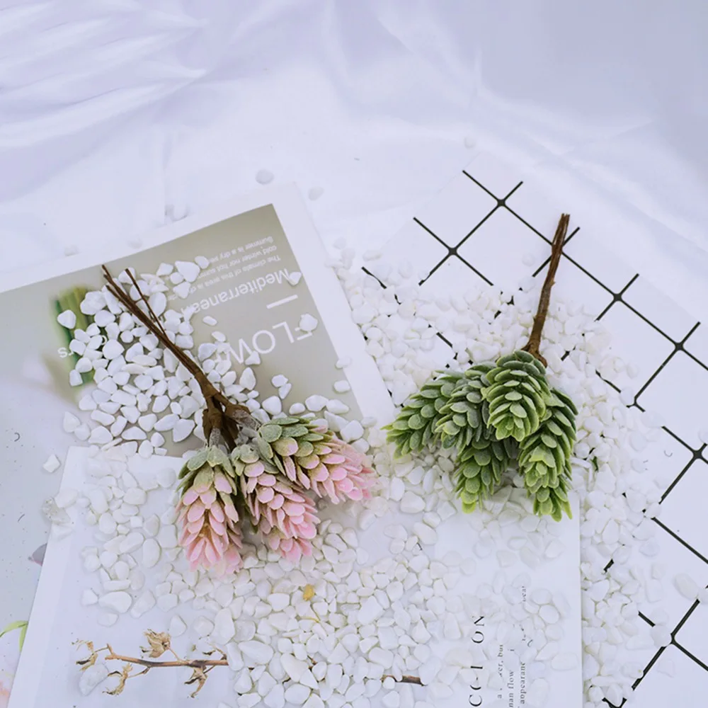 Искусственные растения искусственные цветы ананас трава для подарков ручной